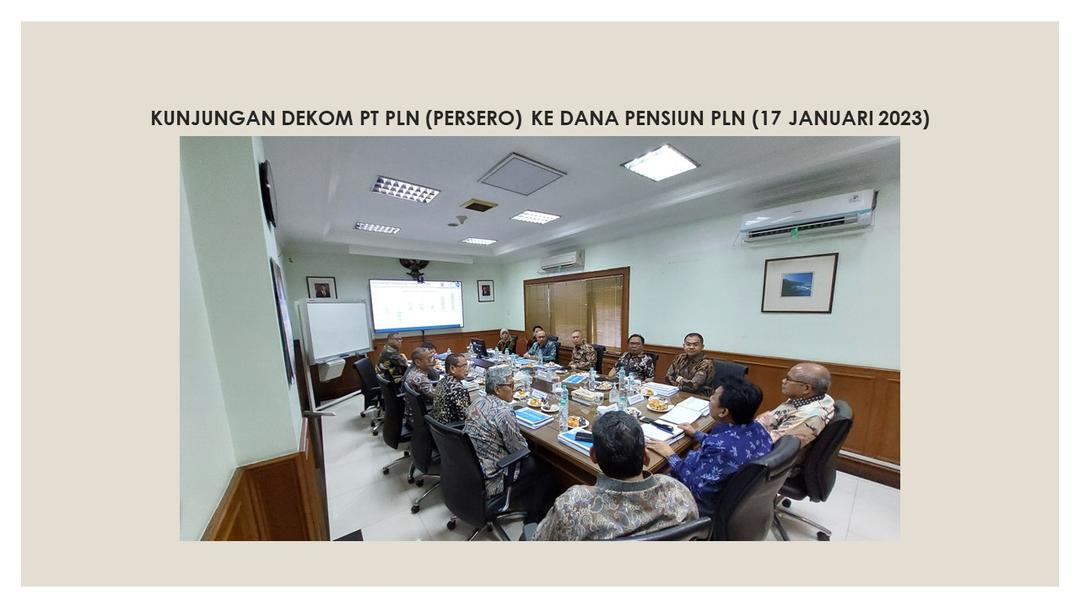 Kunjungan Dekom PT PLN - 17 Januari 2023