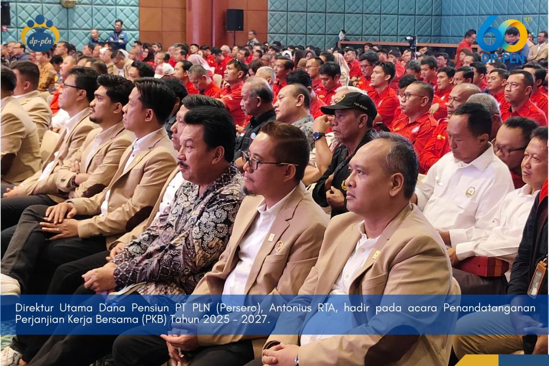 Penandatanganan Perjanjian Kerja Bersama (PKB) PT PLN (Persero) Periode 2025 - 2027