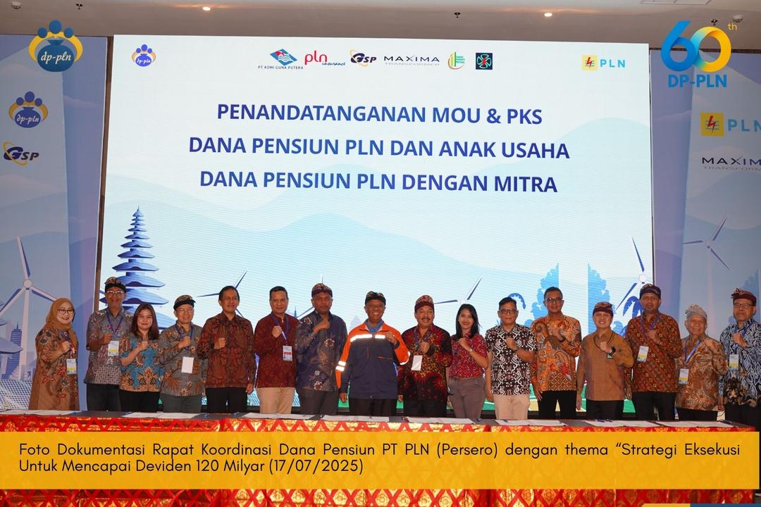 Rapat Koordinasi  Dana Pensiun PT PLN (Persero) Tahun 2025
