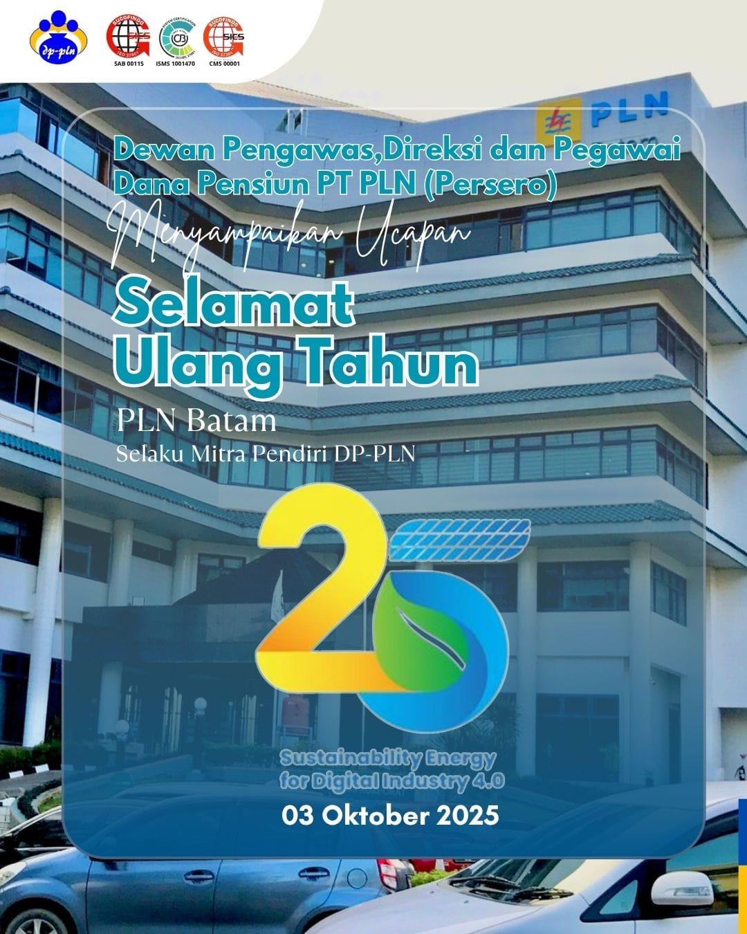 Ulang Tahun Mitra Pendiri DP-PLN