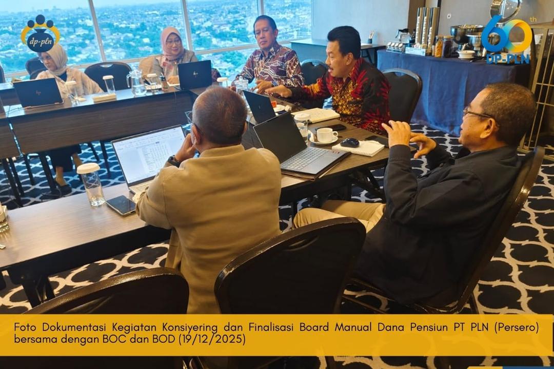 PENGUATAN TATA KELOLA MELALUI FINALISASI BOARD MANUAL DP-PLN
